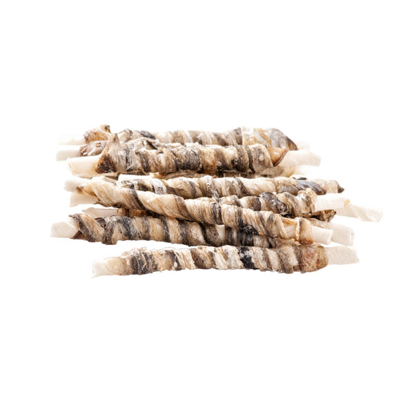 Kaurolle mit Lachshaut